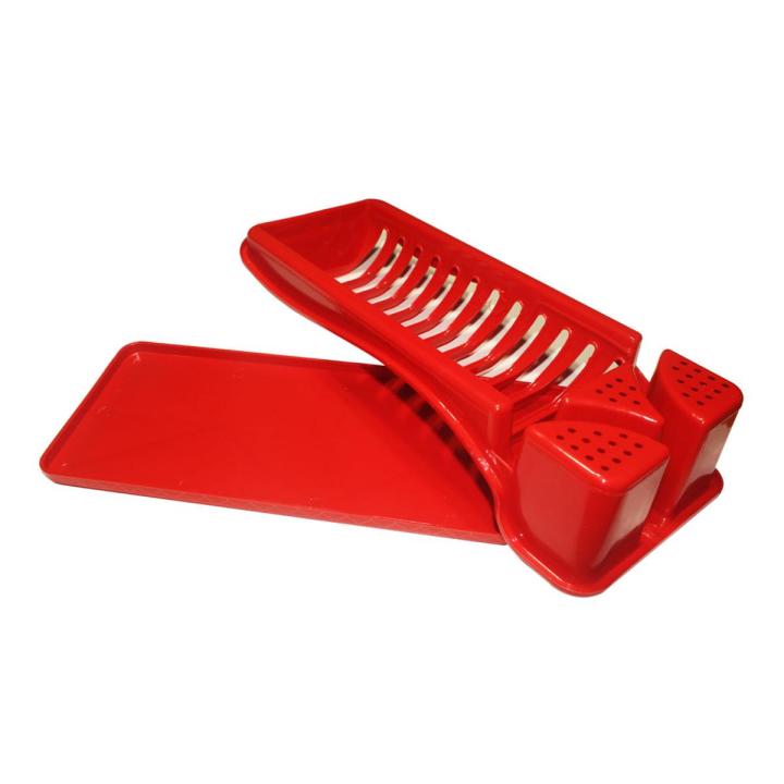 kitchen Dish Rack Kitchen Plat Drying Rack-Multicolor - Main Image