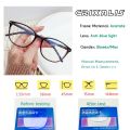 CRIXALIS Vintage Women Myopia Glasses With Diopters Minus -0.5 To -6.00 Oval Blue Light Blocking Computer Eyeglasses Men UV400. 