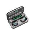 F9 Bluetooth Earphone V5.1 TWS Wireless Earphone LED Display Sports Wireless Headset With Microphone. 