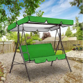 Sunshade for Swing Pew 2/3 Seater Garden Swing Chair Cover Polyester Taffeta Waterproof Canopy Tools C. 