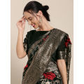 Glamour & Glorious Marvelous Gorgeous New Design High Quality Printed Silk Saree With Gorgeous Blouse Piece for Woman - 89. 