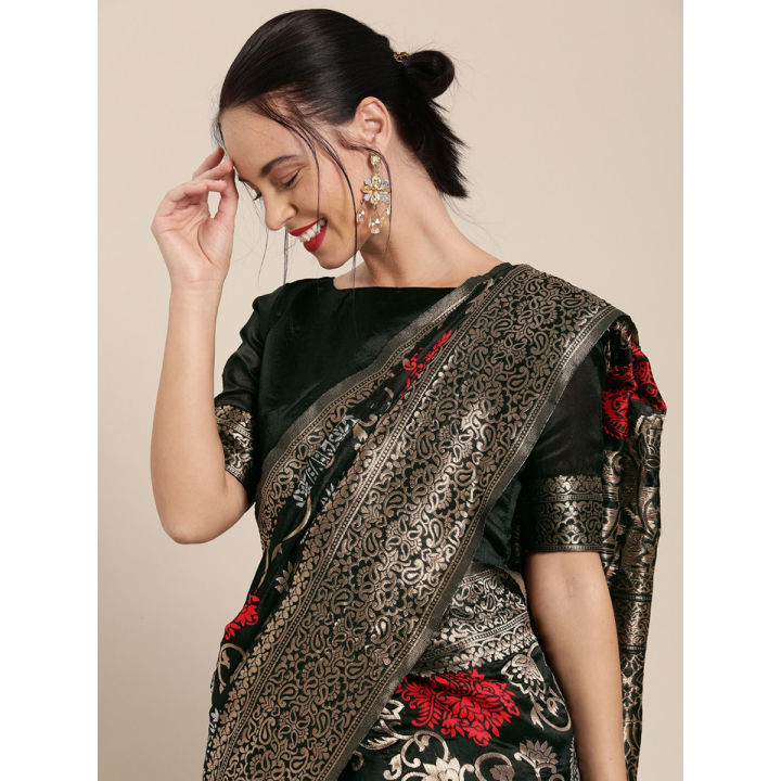 Glamour%20&%20Glorious%20Marvelous%20Gorgeous%20New%20Design%20High%20Quality%20Printed%20Silk%20Saree%20With%20Gorgeous%20Blouse%20Piece%20for%20Woman%20-%2089%20-%20Image%203