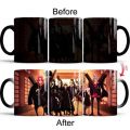 1Pcs 350mL One Piece Coffee Mugs Color Change Tea Cup Luffy Zoro Anime Cartoon Novelty For Gifts Birthday Party Multiple Styles.