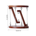 Tensegrity Structure Plant Stand,Floating Wooden Table Anti Gravity Physics Gift,The Beauty Of Physics Cup Holder Creative Decor.