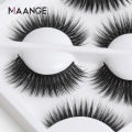 MAANGE 3Pair Mink Hair 3D Eyelashes Y3A04. 