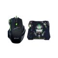 Keywin X7 7D Wired Gaming Mouse & Mouse Pad Combo. 
