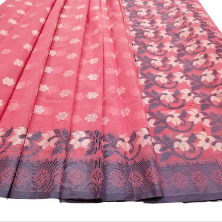 Halfsilk Jamdani Saree for Women