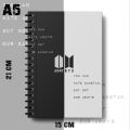 Notebook Bts Group New Design Writing Pad K308 K313 A5. 