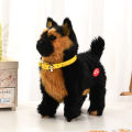 Robot Dog Toys Interactive Puppy Electronic Plush Animal Sound Control Walk Bark Electric Teddy Touch Control Music Pet Kid Gift LaoXzhongX.