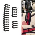 2020 Hot Deals 24PCS/Lot PC Cable Comb Motherboard 24Pin 8Pin 6Pin Cable Comb for Computer Gesleeved Up to 3.4 mm Black. 