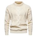 2023 Autumn and Winter New Sweaters Men's Knitted Sweater Warm Fit High Quality Pullover Sweater Men. 