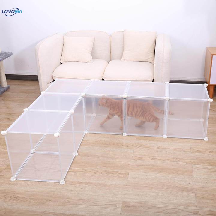 Puppy%20Playpen%20DIY%20Freely%20Combined%20Pet%20Fence%20for%20Bunny%20Small%20Dogs%20Cats%20Kitten%2010%20pieces%20-%20Image%202