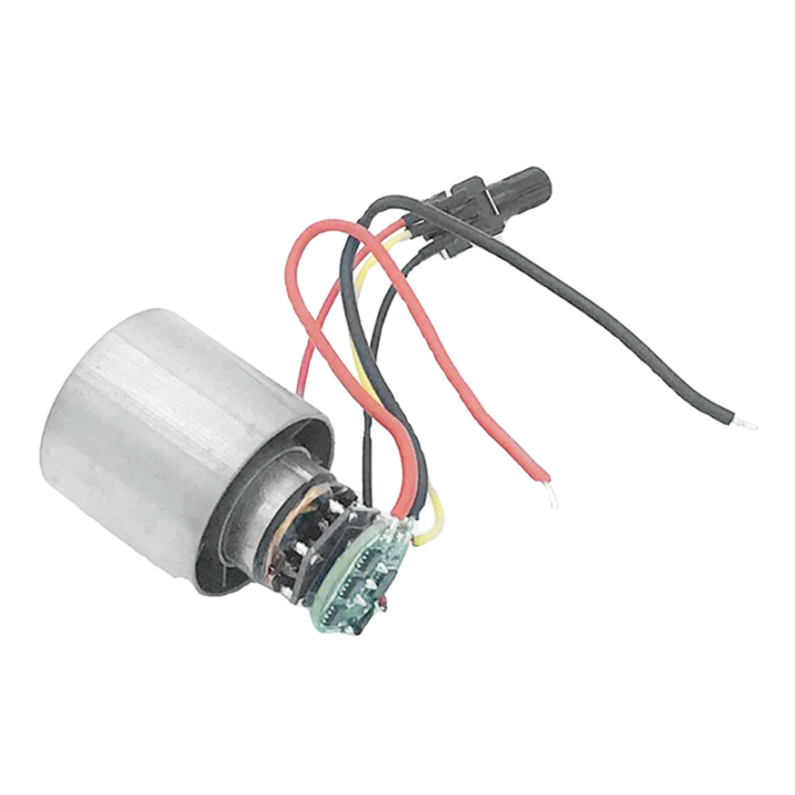 Mini Brushless Motor DC 9-12V 100000RPM High Speed CNC Aluminum Alloy Impeller Ducted Fan Stepless Speed Regulation Easy to Use