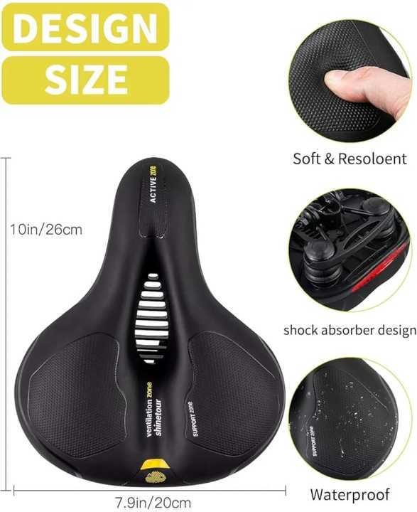 Cycle%20Seat%20%7C%20Cycle%20seat%20Cushion%20%7C%20with%20Red%20Reflective%20Safety%20Strip%20Universal%20Memory%20Foam%20Waterproof%20Breathable%20Shock%20Absorbing%7C%20Cycle%20Saddle%20%7C%20Cycle%20Saddle%20seat%20-%20Image%202