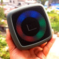 X-911 Bluetooth, AUX, USB, TF Card & FM Radio Supported Colorful Lighting Wireless Speaker - Multicolor. 