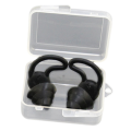 Soundproof Earplugs Three Layer Silicone Earplugs Waterproof Swimming Ear Plugs Sleep Noise Reduction Comfortable Easy to Use D. 