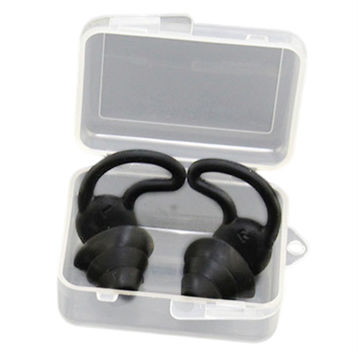 Soundproof Earplugs Three Layer Silicone Earplugs Waterproof Swimming Ear Plugs Sleep Noise Reduction Comfortable Easy to Use D