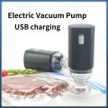 Hand Held Electric Vacuum Pump USB Food Vacuum Compression Bag Special Electric Vacuum Pump Mini Portable Vacuum Sealer.
