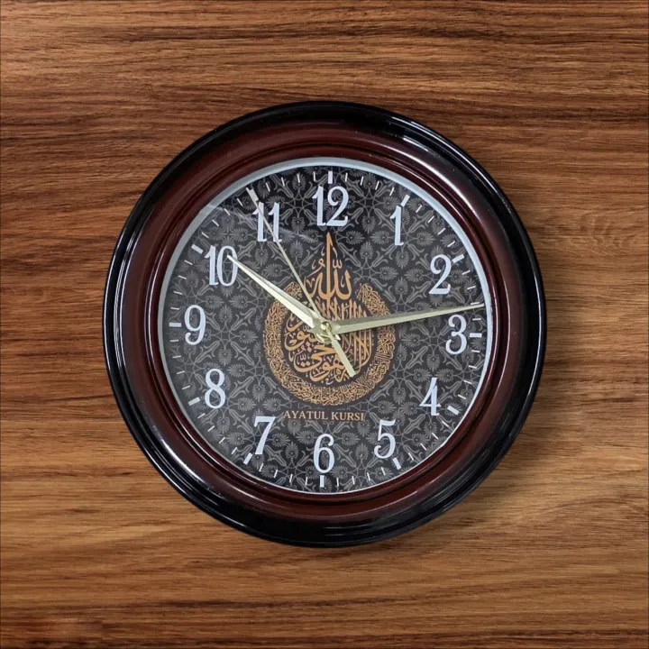 Beautiful%20stylish%20wall%20clock%2025.5%20cm%20black%20-%20Image%205