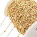 Ball Chain Ball Bead Chain for Home Jewelry Finding Bracelet Necklace Decoration. 