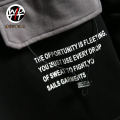 Spring and autumn hoodies men's thin color matching -hop tide brand loose tooling ckets handsome hooded jacket men's. 