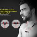 (New)AWEI A980BL Wireless Sport Magnetic Bluetooth Earphone with Wire Control , Support Handfree Call. 