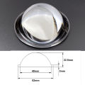 10 To 50 52 Mm Pmma Plano Convex Condenser Lens For Zoom Flashlight Bike Lamp Spotlight Diy. 