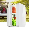 Compact refrigerator small refrigerator door refrigerator and freezer 8L mini refrigerator stylish space saving multiparterpus single door mini fridge. 