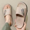 Big Size Men New Slides Summer Luxury Sandals Women Outside Flip Flops Casual Beach Breathable Shoes Couples Home Slippers. 