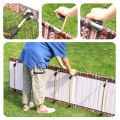 Outdoor Portable Folding Bed Single Person Camping Cot 330LB Bearing Weight Compact for Outdoor Picnic Camping Hiking. 