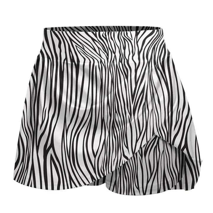 Women%20Sports%20Skort%20Skirt%20Summer%20Breathable%20Sweat%20Tennis%20Running%20Skort%20Skirt%20Casual%20Female%20Yoga%20Fitness%20Outdoor%20Jogger%20Shorts%20-%20Image%204