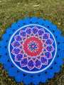 3ft Cotton Print Floor Mat/Rugs 1p + 3p Basket set (4p set).