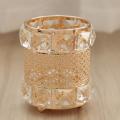 Large Metal Capacity Makeup Brush Holder Transparent Storage Organizer Tube for Home. 