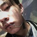 Piercing Lip Rings with Long Chain Helix Earring Studs Septum Ring Nose Ring Non Pierced Body Jewelry Lip Clip Labret. 