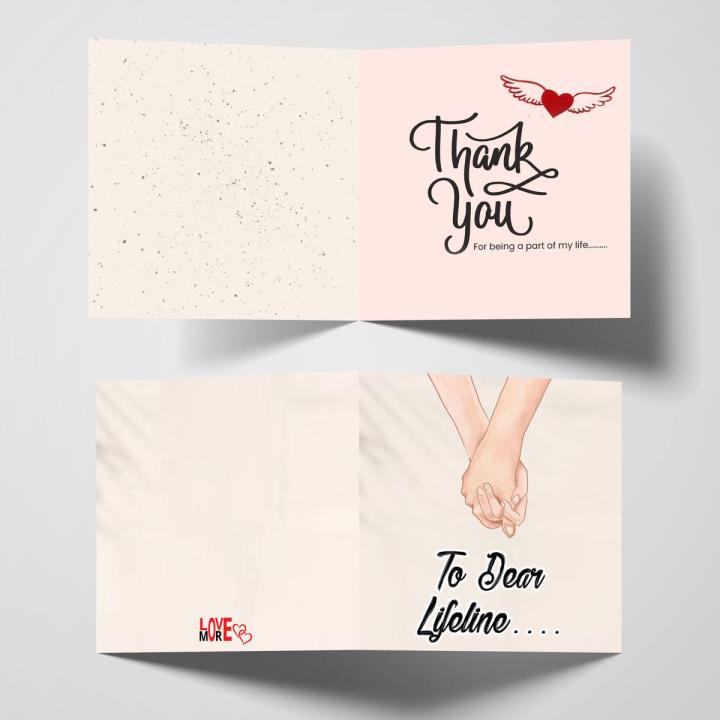 Thank You Gift Card for wife and husband