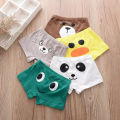 Children's Cotton Underwear Boys' Children's Middle and Big Children's Smiley Face Cartoon Boys' Boxers Boxers Underpants. 