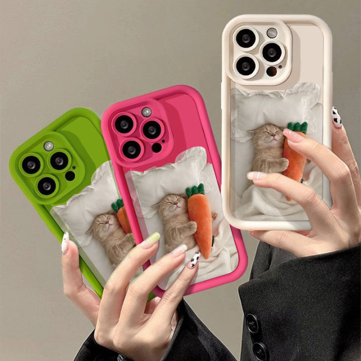 Candy%20Color%20Cute%20Cat%20Phone%20Case%20For%20iPhone%2011%20Case%20iPhone%2015%2013%2014%2012%20Pro%20XS%20Max%20XR%20X%207%208%2014%2015%20Plus%20SE%20Matte%20Shockproof%20Cover%20-%20Image%204