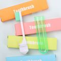 【Hey my home】Business Folding Toothbrush Soft Bristles Hotel Personal Hygiene Teeth Cleaning Tool. 