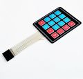 4×4 Keypad Keyboard 4×4 Membrane Switches Matrix Keypad 16 Key Thin & Flexible With Cable Connector & Adhesive Back For Arduino Electronics Circuitry & Parts. 