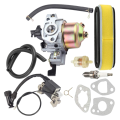 SRIWEN 16100-ZE6-W01 Carburetor Kit for HR194 HR195 HR214 HRA214 HR215 HR216 HRA216 HRC216 GXV120 GXV140 GXV160. 