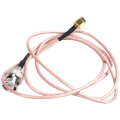 TWEXQNY 6X 3 Feet SMA Male Plug to BNC Male RF Pigtail Jumper Caxial Cable RG316 1m.