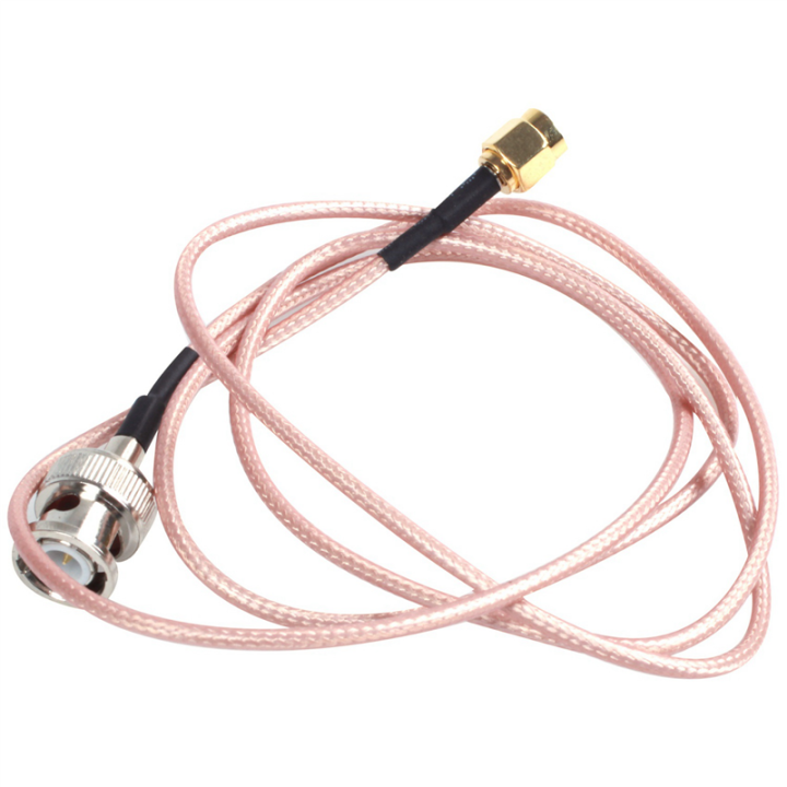 TWEXQNY 6X 3 Feet SMA Male Plug to BNC Male RF Pigtail Jumper Caxial Cable RG316 1m