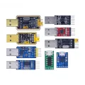 CH340 module USB to TTL CH340G upgrade download a small wire brush plate STC microcontroller board USB to serial instead PL2303. 