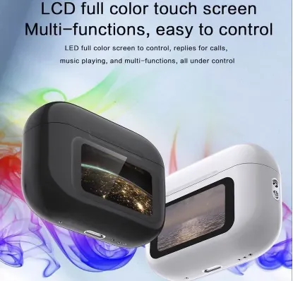 Airpods%20Pro%20With%20Screen%20Display%20ANC%20/%20ENC%20Dobble%20Dark%20Touch%20Control%20Noise%20Reduction%20A9%20Pro%20%20Bluetooth%20Headphone-BLACK%20-%20Image%207