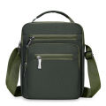 Japan and South Korea's new crossbody bag, men's casual shoulder bag, fashion trend, business simplicity, vertical color small square bag.