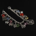 【Daily Necessities For Anyone Store】TV Stranger Bracelet for Women Cycle Axe Bottle Pendant Jewelry Zinc Alloy Bracelets Girls Gift.
