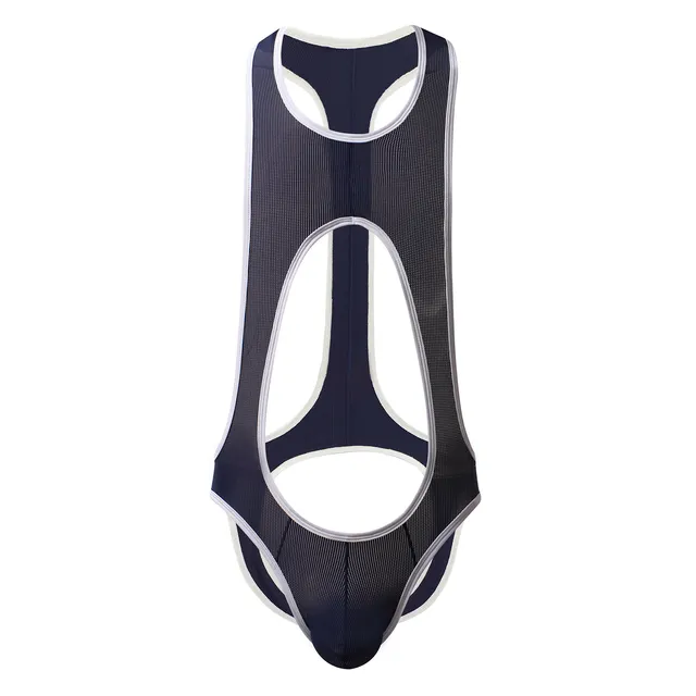 CLEVER-MENMODE%20Underwear%20Wrestling%20Corset%20One-piece%20Lingerie%20Bodysuit%20Men%20Mesh%20Hollow%20Mankini%20Backless%20Buttocks%20Leotard%20-%20Image%202