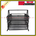 Deli 9181 metal Document trays 3 layer file basket file tray.