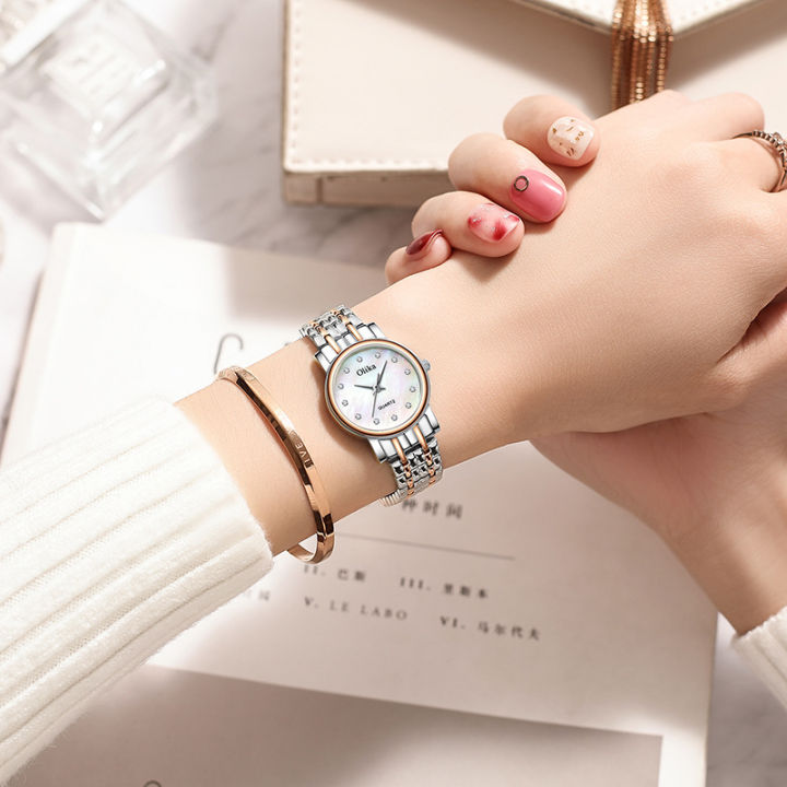 Korean%20Fashion%20Women's%20Fully%20Automatic%20Non%20Mechanical%20Stainless%20Waterproof%20Quartz%20Female%20Student%20Steel%20Band%20Watch%20-%20Image%202