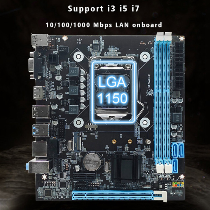1%20Piece%20H81%20Computer%20Motherboard%20DDR3%2016G%20LGA1150%20PC%20Main%20Board%20Black%20VGA+-Compatible+RJ45%20Port%20Support%20SATA%203.0%202.0%20I3%20I5%20I7%20-%20Image%207